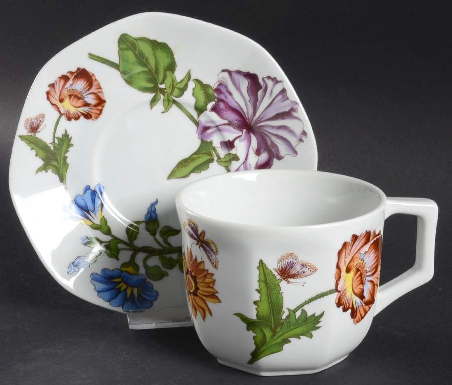 Caroline Oversized Cup & Saucer Set by BIA Cordon Bleu-1