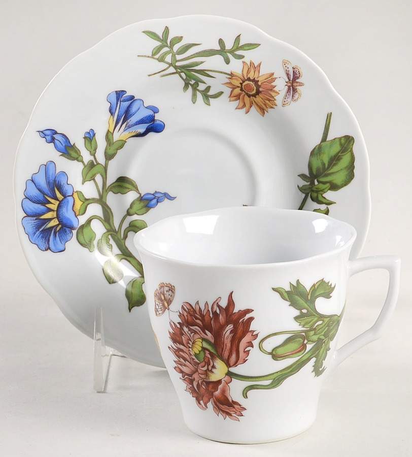 Caroline Flat Cup & Saucer Set by BIA Cordon Bleu-1