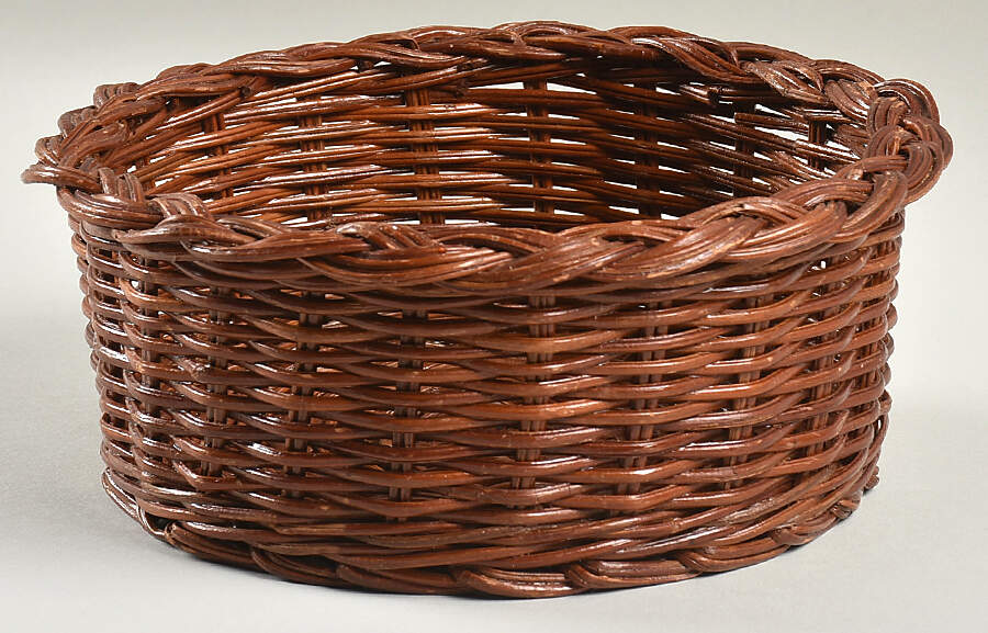 Catherine Wood Woven Basket for 2 Qt Round Casserole by BIA Cordon Bleu-1