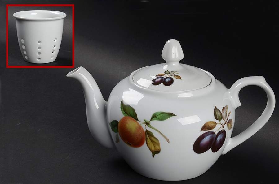 Catherine Tea Pot & Lid w/Infuser by BIA Cordon Bleu-1