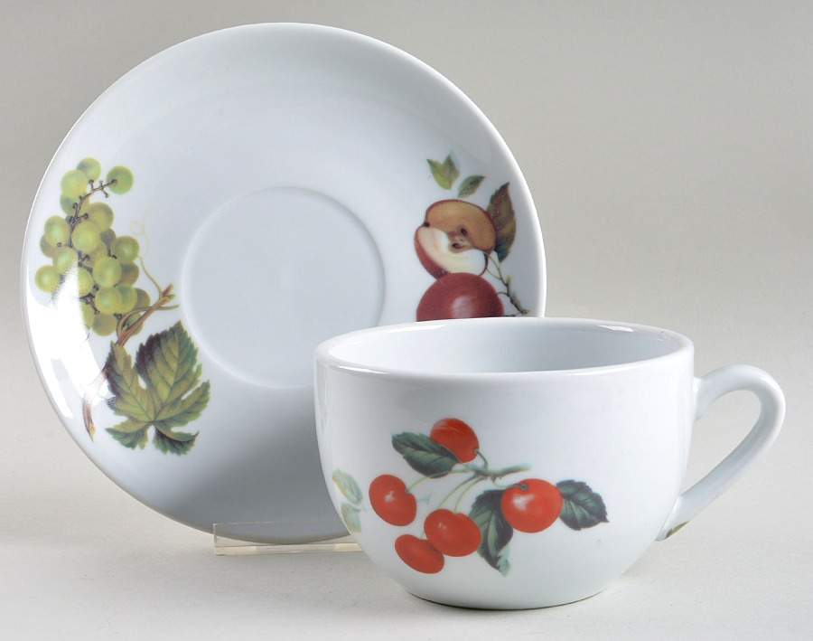 Catherine Jumbo Cup & Saucer Set by BIA Cordon Bleu-1