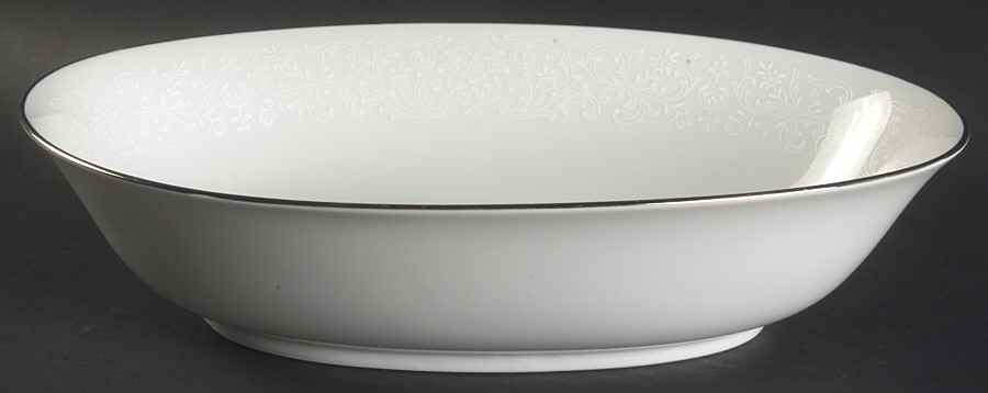 Chantilly Lace 10" Oval Vegetable Bowl by BIA Cordon Bleu-1
