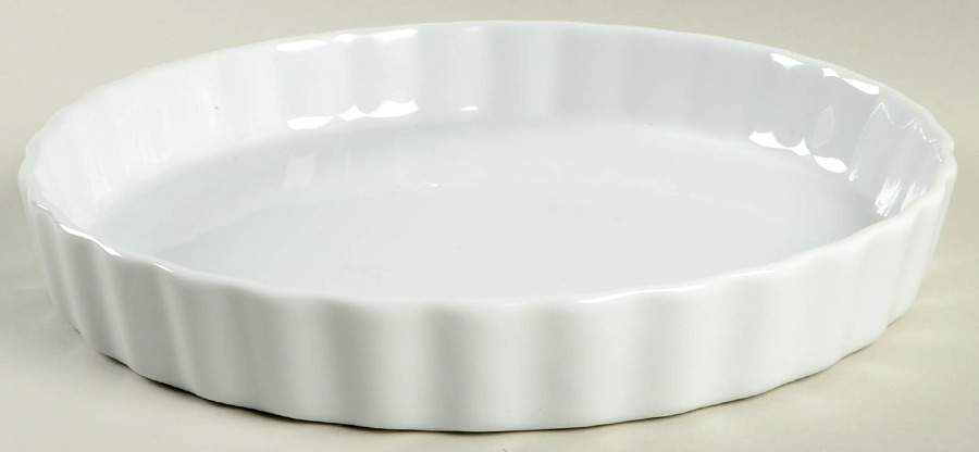 Classic White (Smooth) 10" Quiche by BIA Cordon Bleu-1