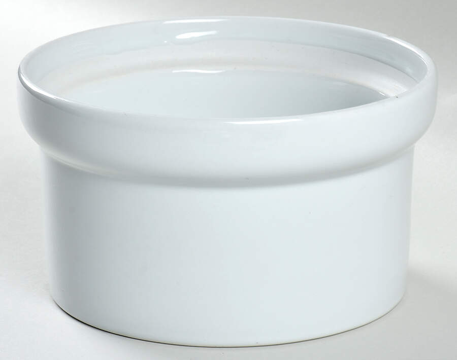Classic White (Smooth) 1 Qt Round Casserole No Lid by BIA Cordon Bleu-1