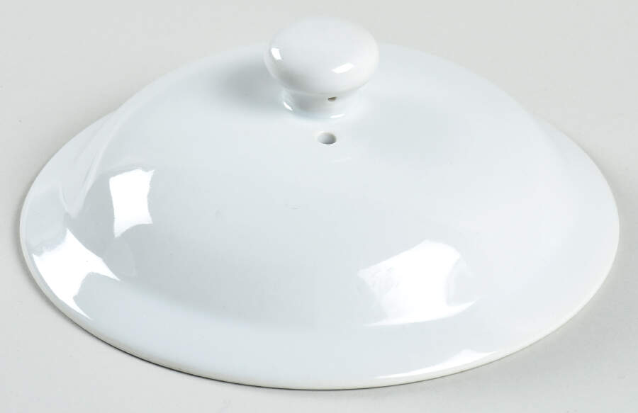 Classic White (Smooth) Lid for 1 Qt Round Casserole by BIA Cordon Bleu-1