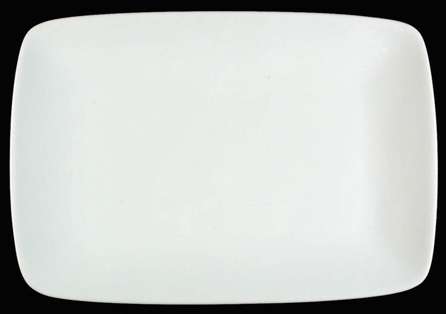 Classic White (Smooth) 13" Rectangular Serving Platter by BIA Cordon Bleu-1