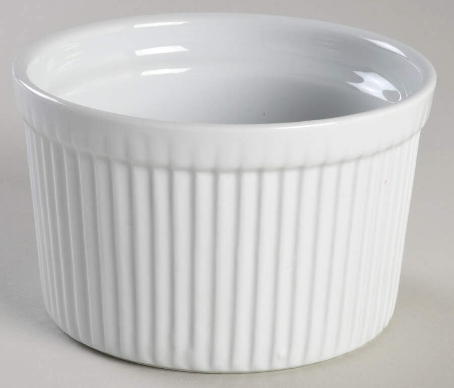 Classic White (Smooth) 4" Souffle by BIA Cordon Bleu-1