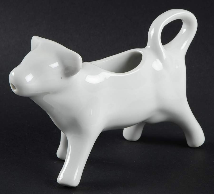 Classic White (Smooth) Cow Creamer by BIA Cordon Bleu-1