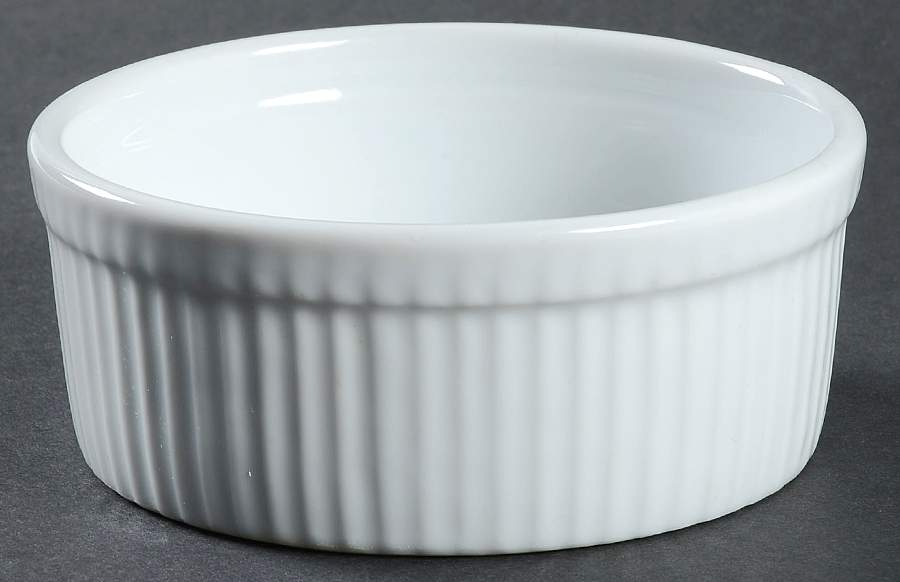 Classic White (Smooth) 4" Souffle by BIA Cordon Bleu-1