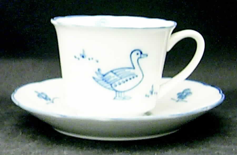 COB1 Flat Cup & Saucer Set by BIA Cordon Bleu-1