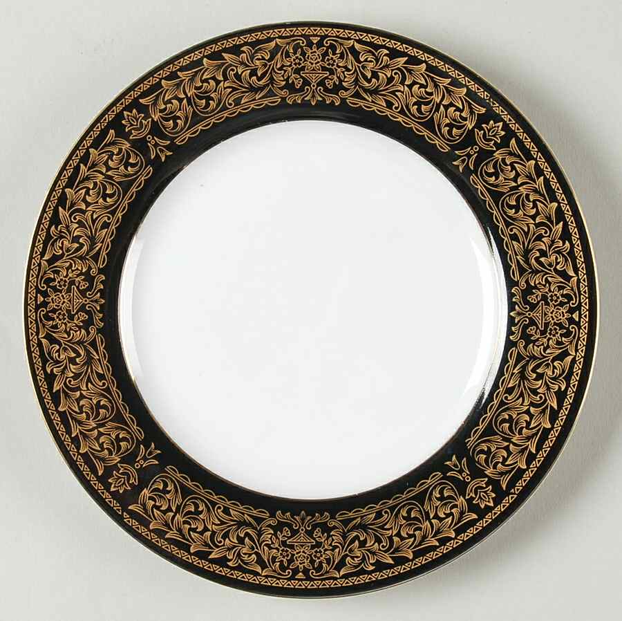 Ebony Bread & Butter Plate by BIA Cordon Bleu-1