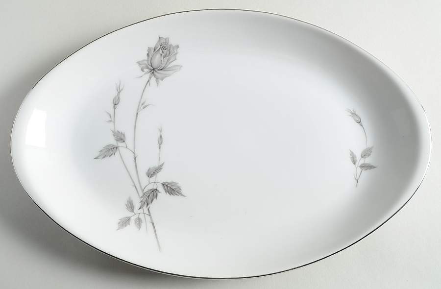 Lasting Rose 14" Oval Serving Platter by BIA Cordon Bleu-1