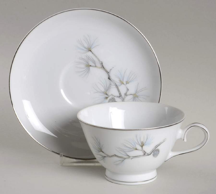Tranquility Footed Cup & Saucer Set by BIA Cordon Bleu-1