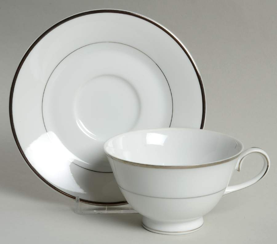 Wedding Day Footed Cup & Saucer Set by BIA Cordon Bleu-1