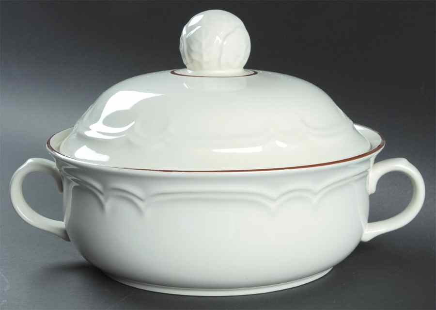 Idlewild Round Covered Vegetable by Covington Edition-1