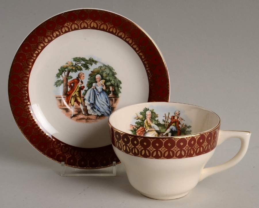 COI11 Flat Cup & Saucer Set by Cronin-1