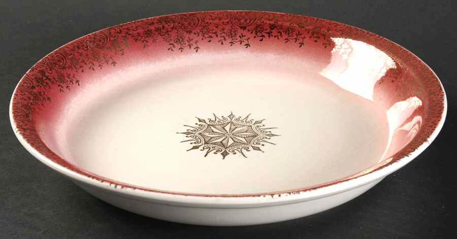 Royal Gold Crest Pie Serving Plate by Cronin-1