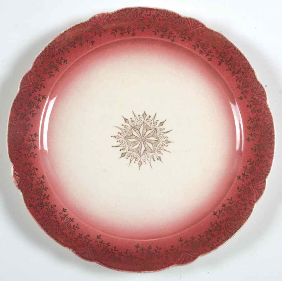 Royal Gold Crest Luncheon Plate by Cronin-1