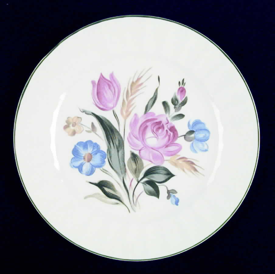 Rosemarie Luncheon Plate by Cronin-1