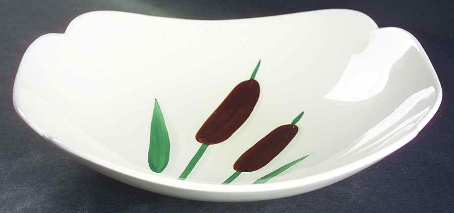 Cat Tail 10" Round Vegetable Bowl by Continental Kilns-1