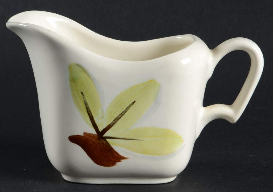 Woodleaf Creamer by Continental Kilns-1