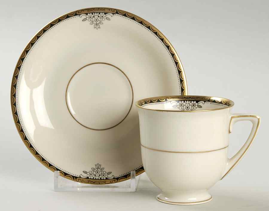Berkeley Square Footed Demitasse Cup & Saucer Set by Community-1