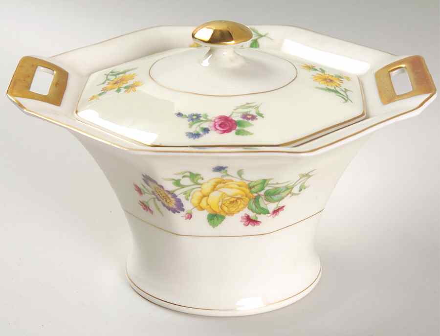 Bouquet Sugar Bowl & Lid by Community-1