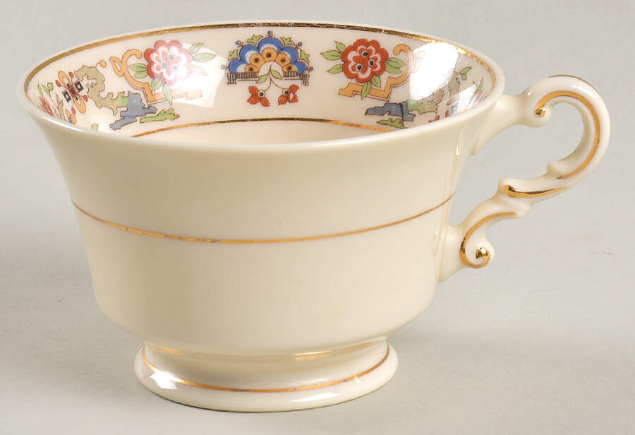 Brocade (American) Footed Cup by Community-1