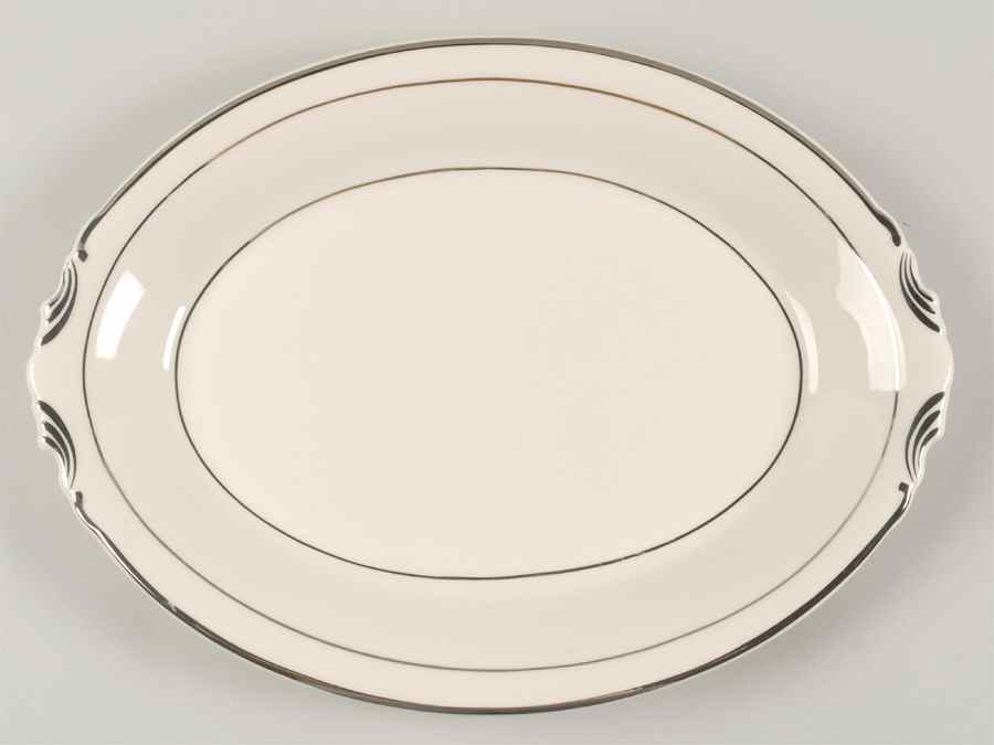 Columbia Cream 14" Oval Serving Platter by Community-1