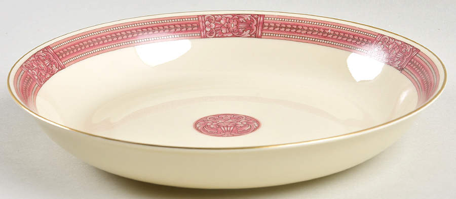 Coronation (Red Border) Coupe Soup Bowl by Community-1