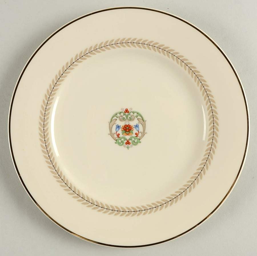 Coronation (Multicolor Center) Salad Plate by Community-1