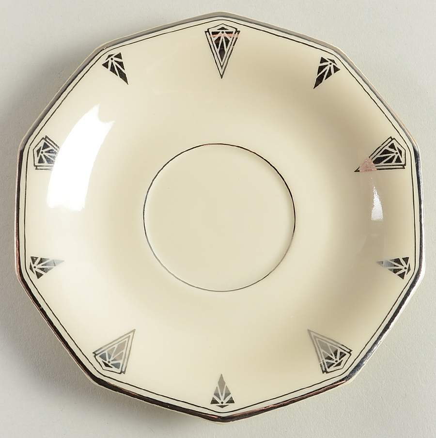 Deauville (Cream, 10 Sided) Saucer by Community-1