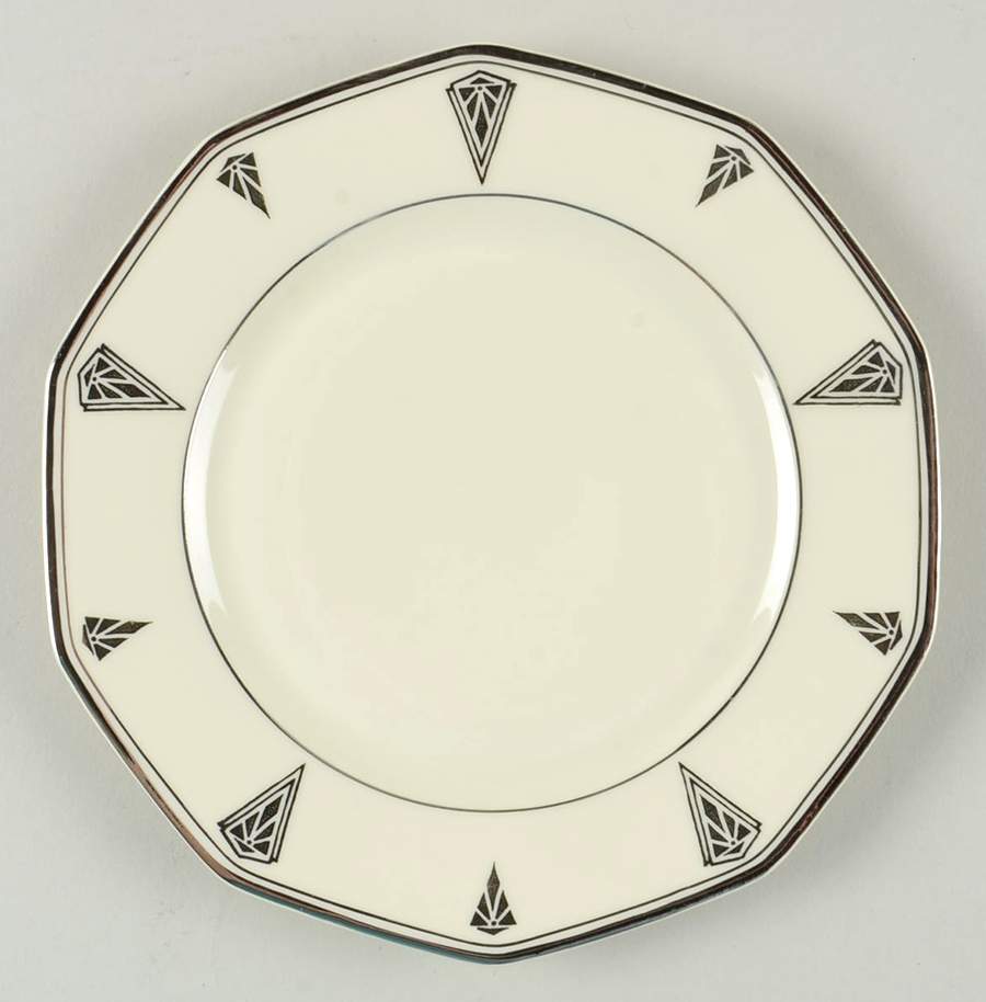 Deauville (Cream, 10 Sided) Bread & Butter Plate by Community-1