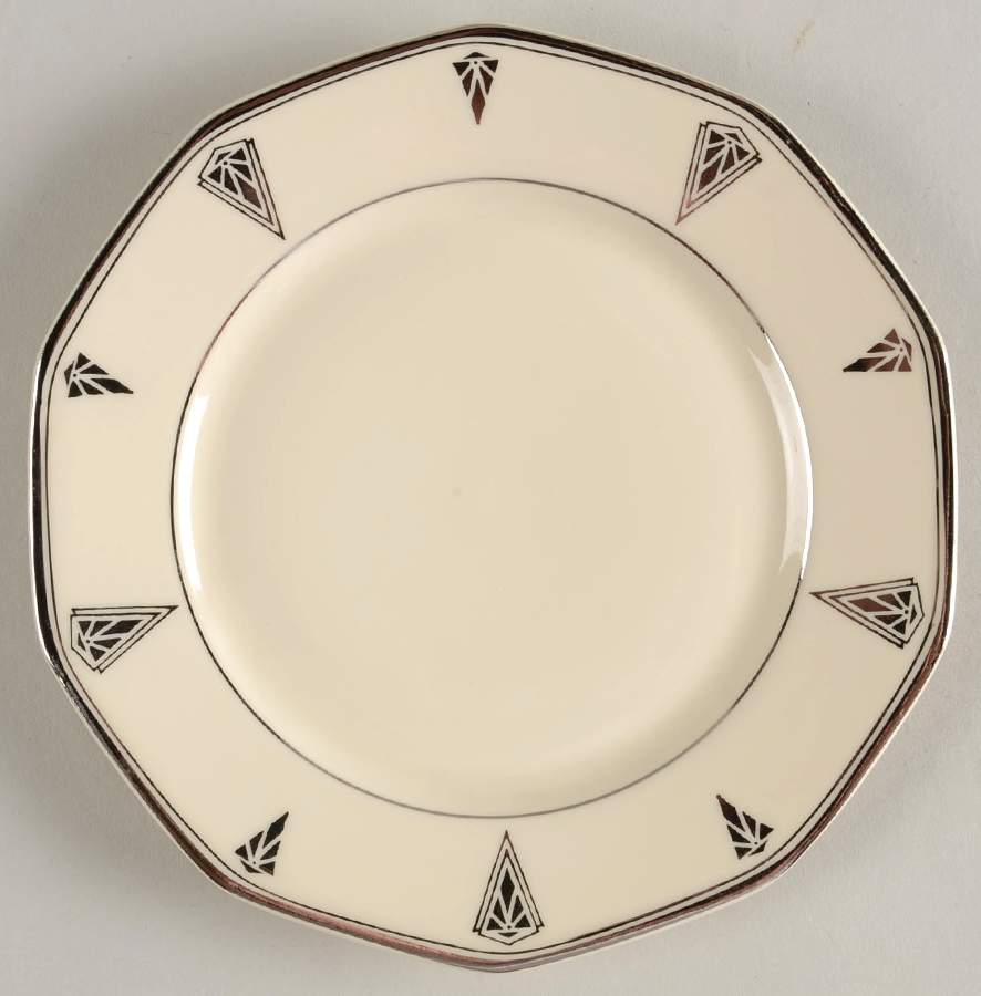 Deauville (White, 10 Sided) Bread & Butter Plate by Community-1