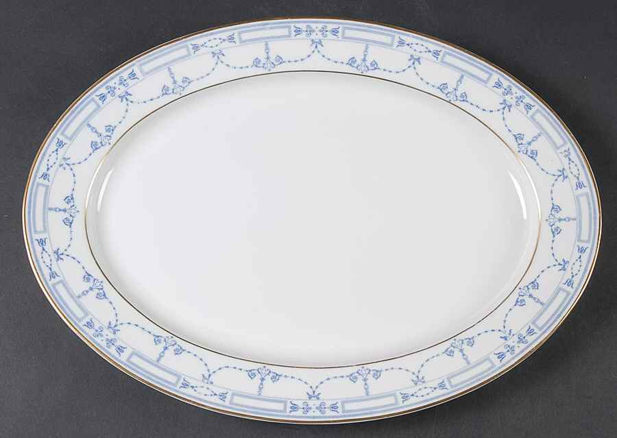 Grosvenor 14" Oval Serving Platter by Community-1