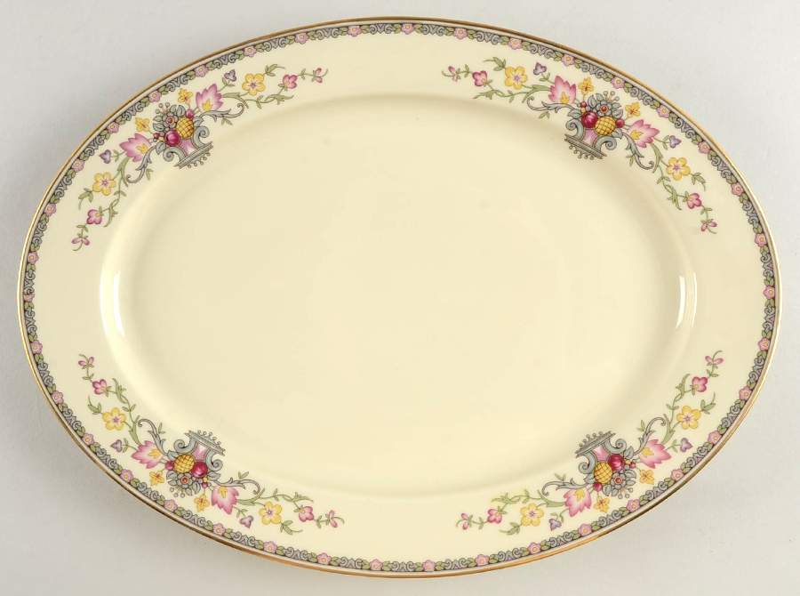 King Cedric 14" Oval Serving Platter by Community-1