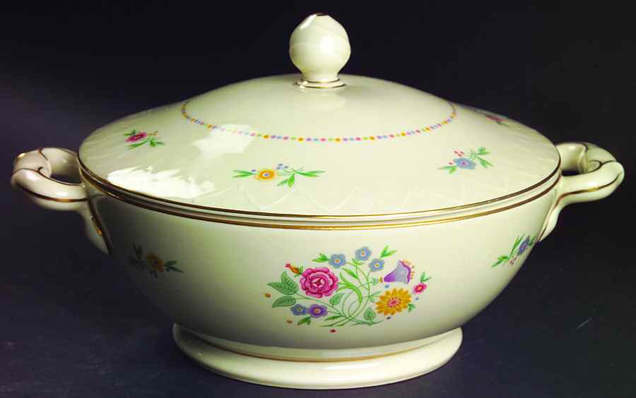 Lady Hamilton Round Covered Vegetable by Community-1