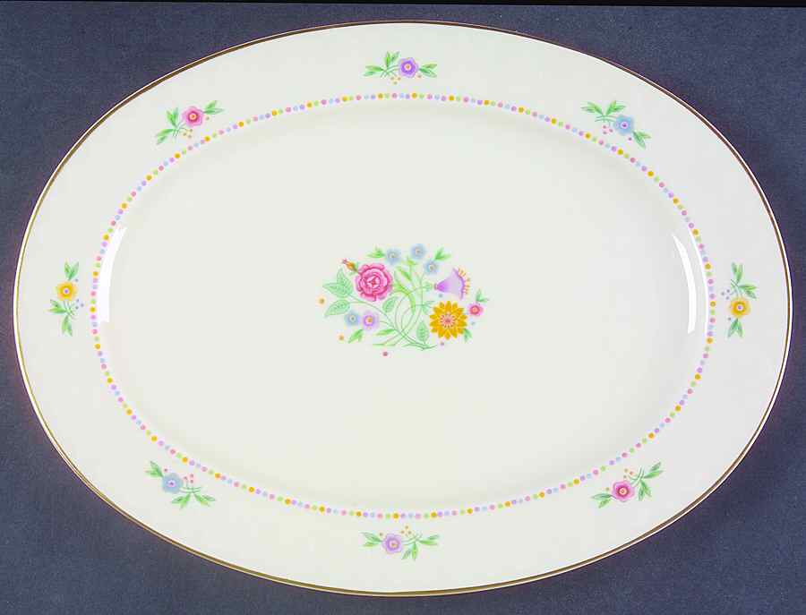 Lady Hamilton 12" Oval Serving Platter by Community-1