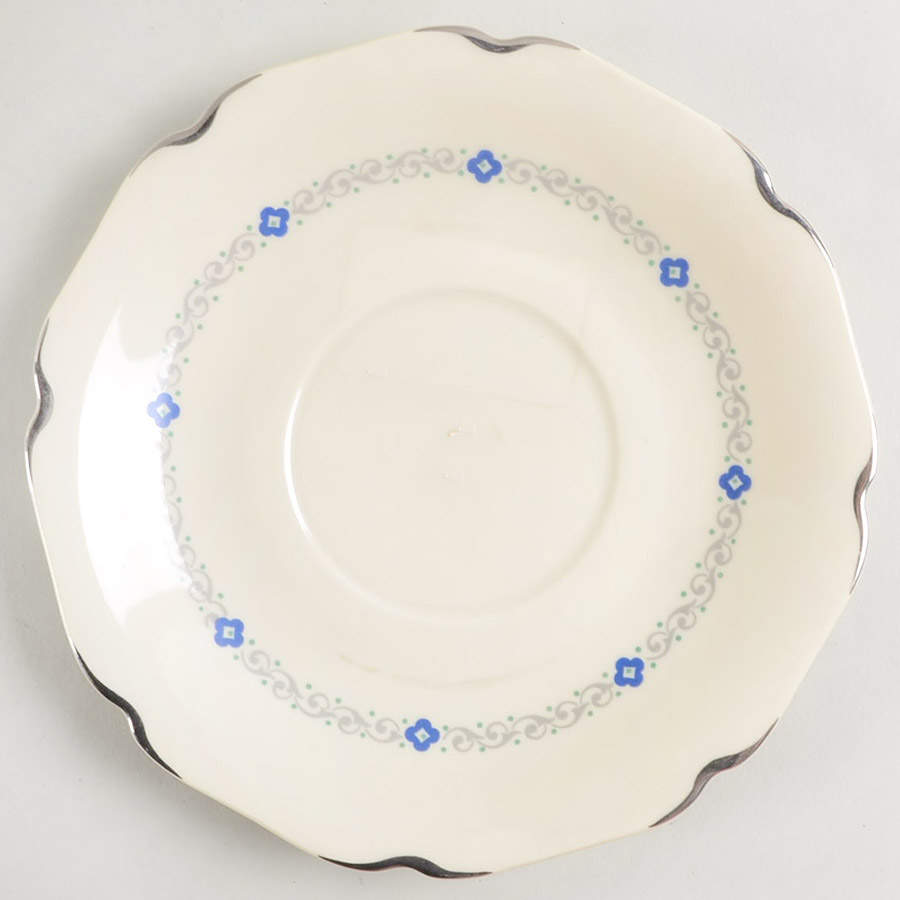 Noblesse (Floral Design) Saucer for Cream Soup Bowl by Community-1