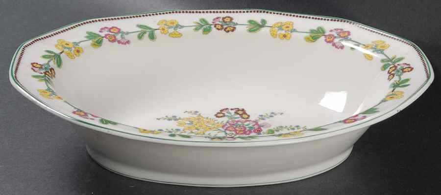 Primrose 9" Oval Vegetable Bowl by Community-1