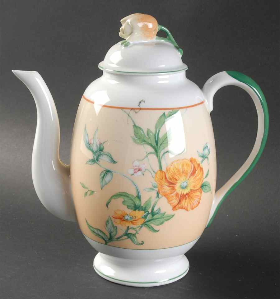 Benares Coffee Pot & Lid by Jean Louis Coquet-1