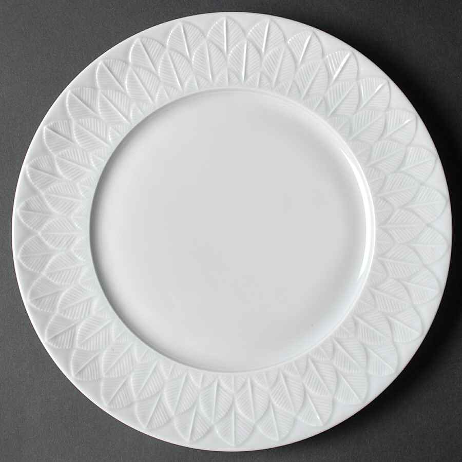 Feuille Filet Or (Gold) Dinner Plate by Jean Louis Coquet-1