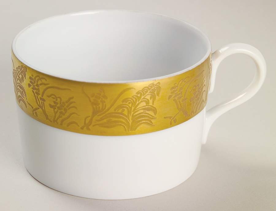 Khazard (Gold) Flat Cup by Jean Louis Coquet-1