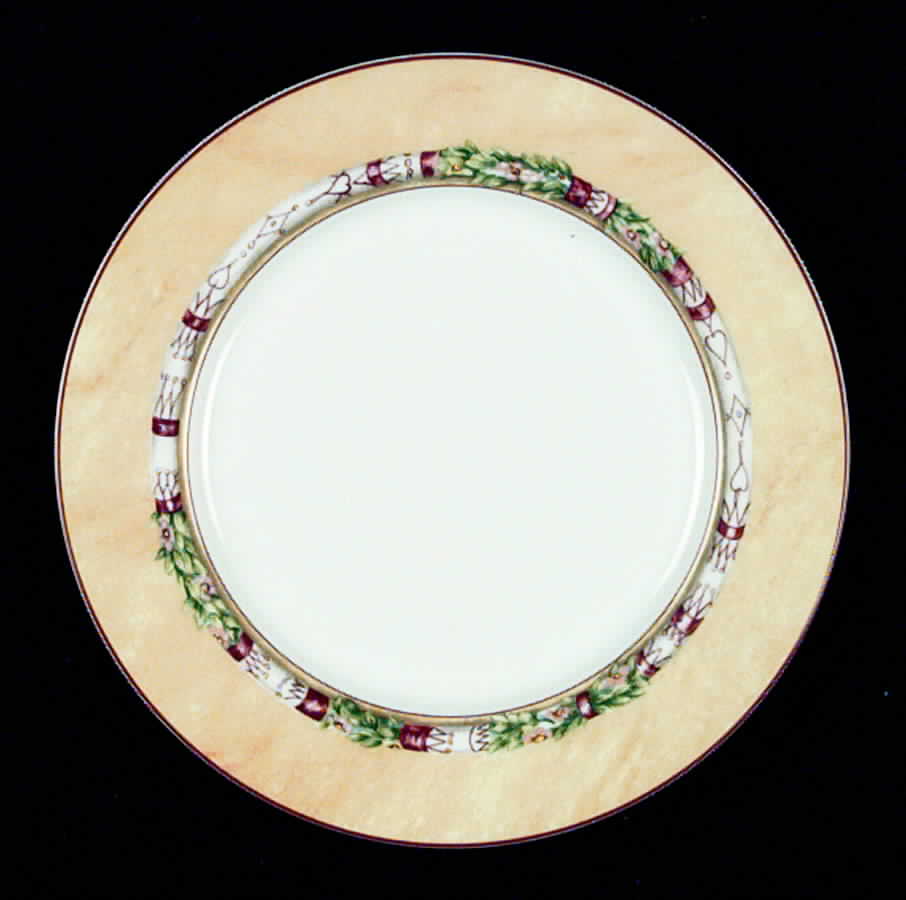 Terre De Sienne Bread & Butter Plate by Jean Louis Coquet-1