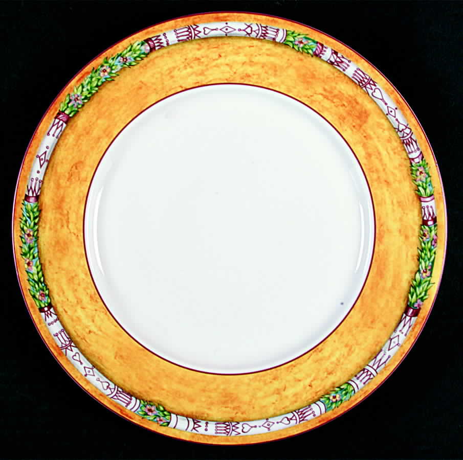Terre De Sienne Dinner Plate by Jean Louis Coquet-1