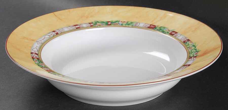 Terre De Sienne Rim Soup Bowl by Jean Louis Coquet-1