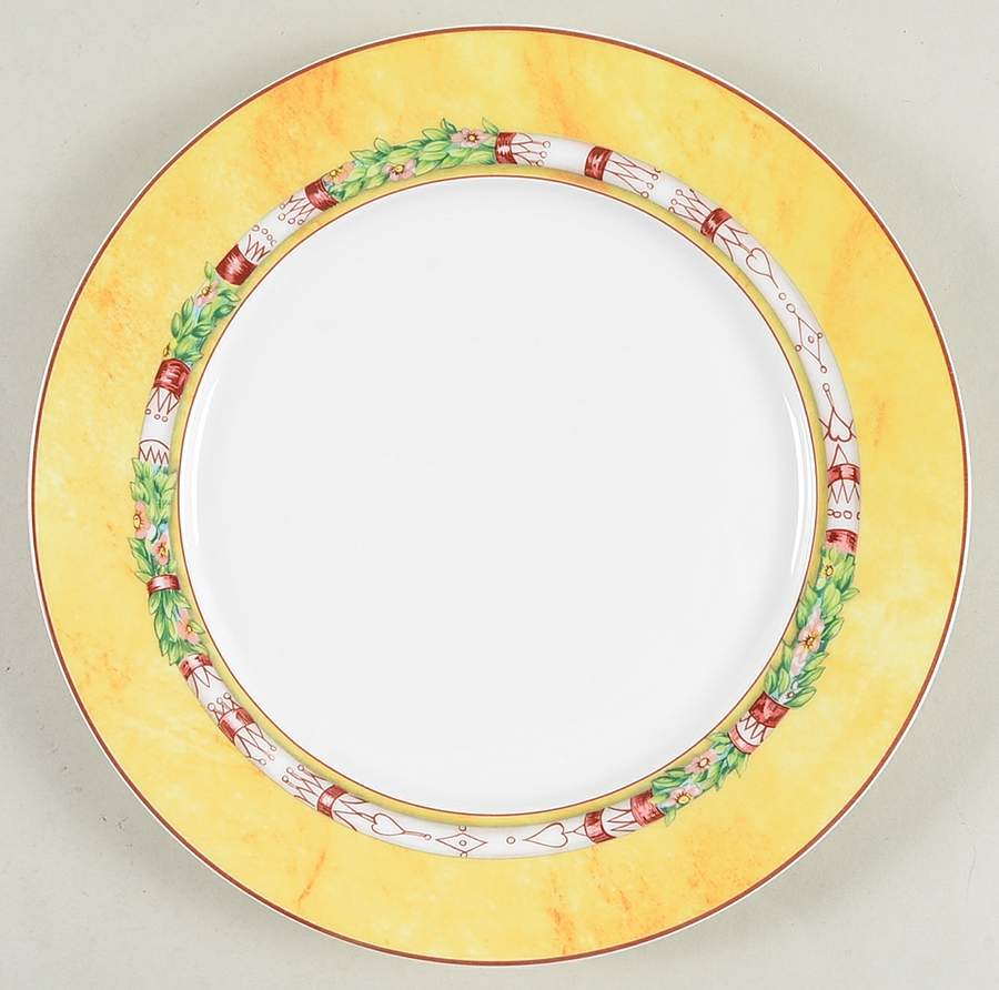 Terre De Sienne Salad/Dessert Plate by Jean Louis Coquet-1