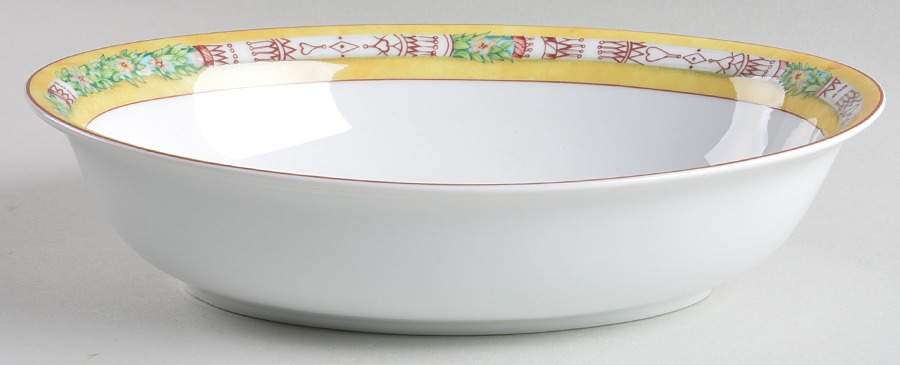 Terre De Sienne 9" Oval Vegetable Bowl by Jean Louis Coquet-1