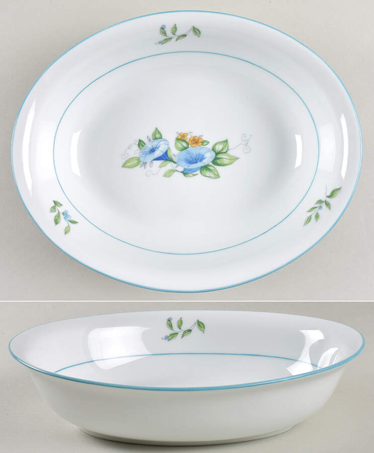 Vieux Marseille 9" Oval Vegetable Bowl by Jean Louis Coquet-1