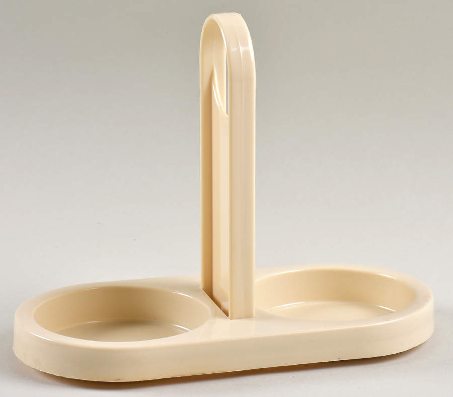 Abundance (Corelle) Tray for Glass Creamer & Sugar w/Plastic Lids by Corning Corelle-1